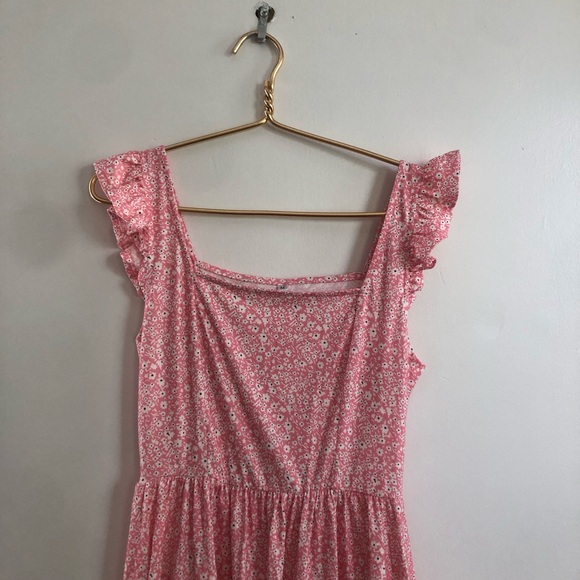 Pretty Floral Pink Sundress - Picture 3 of 7